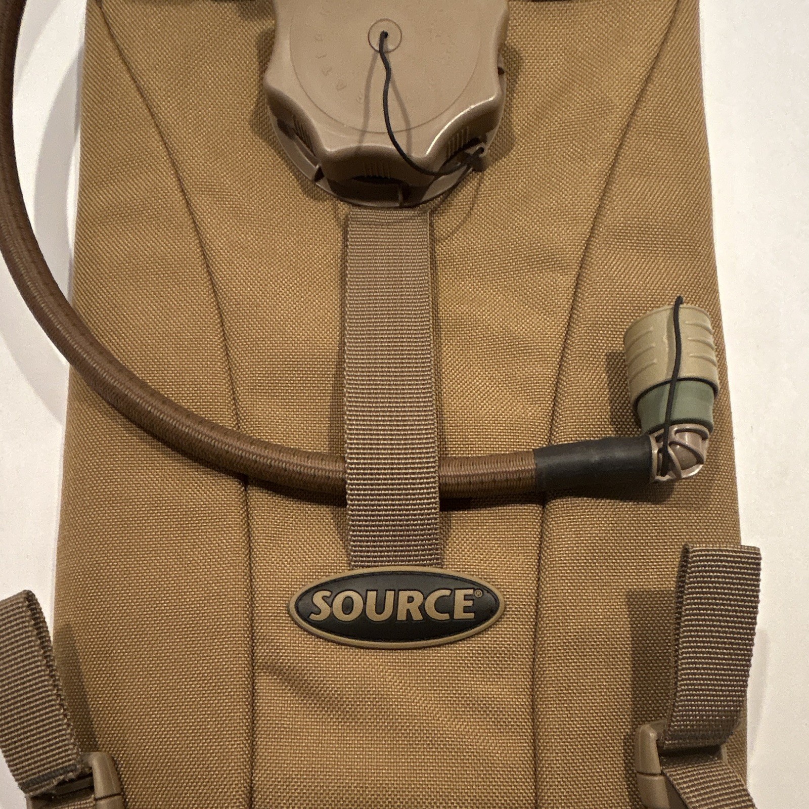 SOURCE Tactical 3L Hydration Pack Tan w/ Reservoir Bite Valve Adjustable Straps