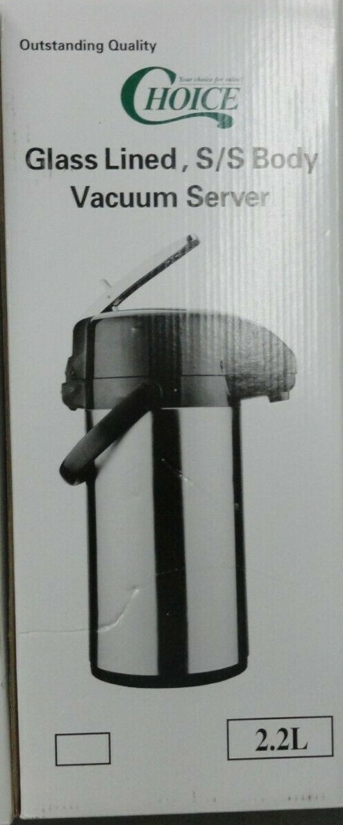choice Glass-Lined SS Body vacuum server model AP-522  new authentic