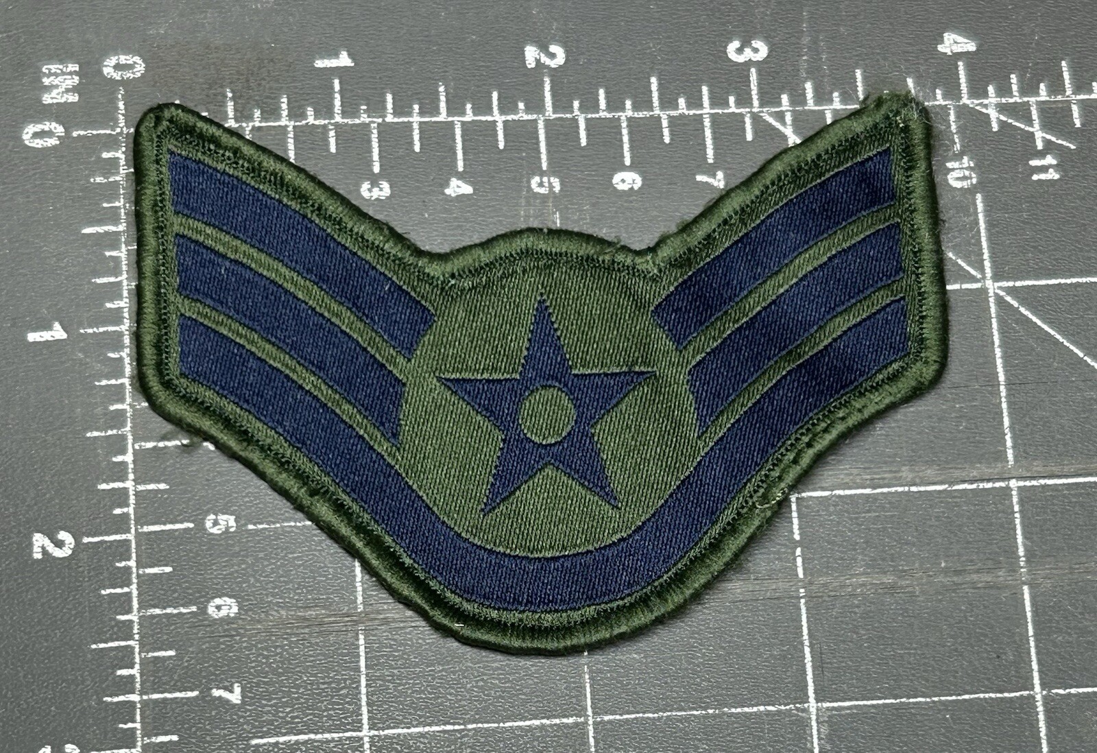 United States USAF US Air Force Military Staff Sergeant Senior Airman Patch