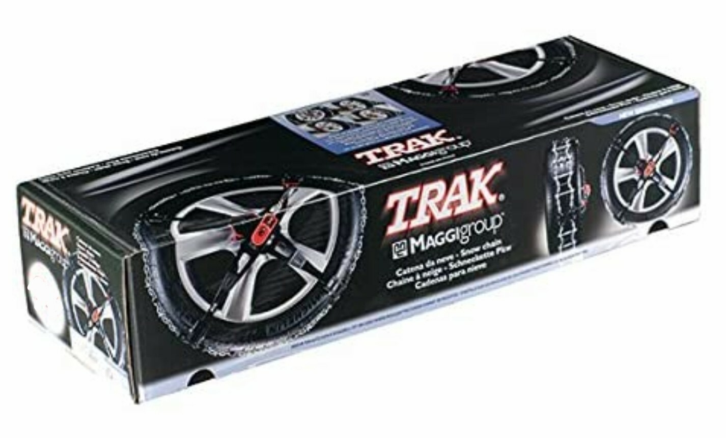 TRAK 212 SPIDER SNOW CHAINS - See photos for tire measurements - NEW
