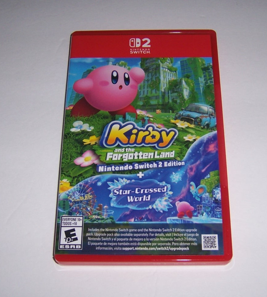 Original Box Case Replacement Nintendo Switch 2 for Kirby and the Forgotten Land