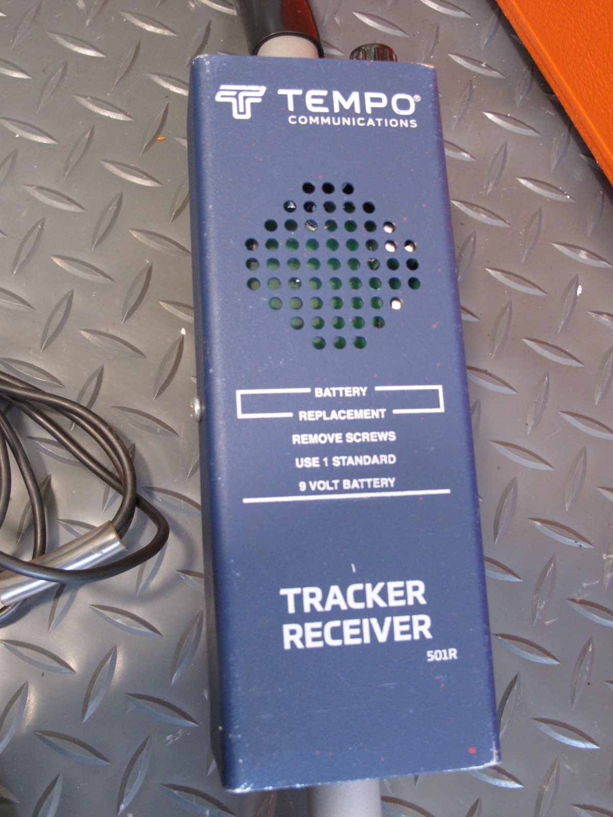 Nice Tempo Communications model 501 tracker II cable locating system