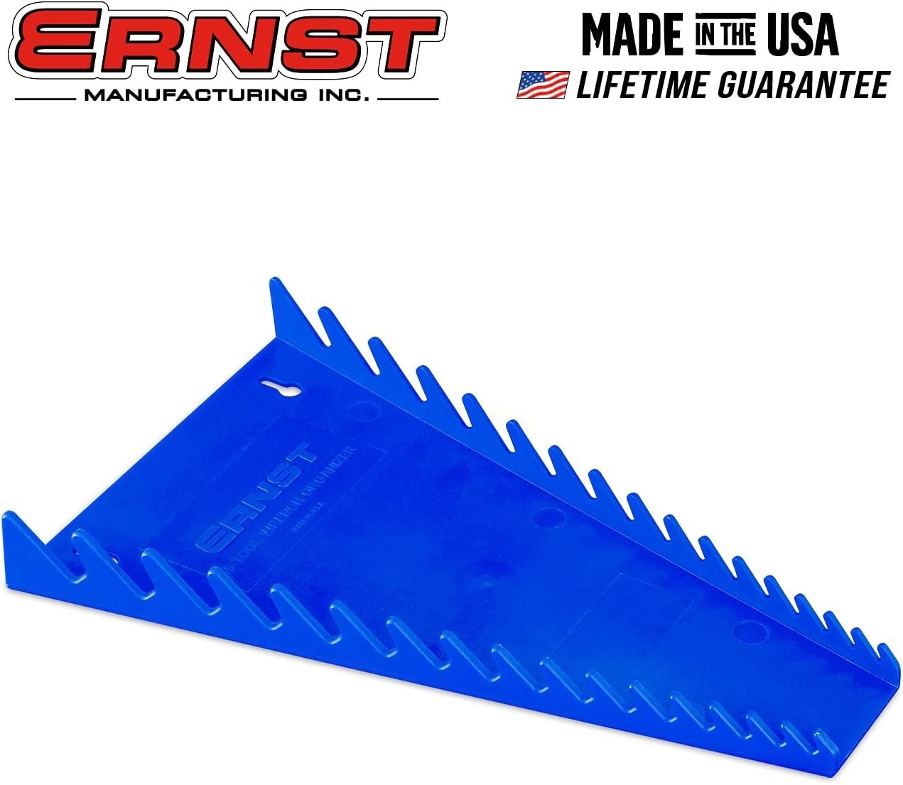 Solid Plastic Wrench Organizer Tray in Blue - Included