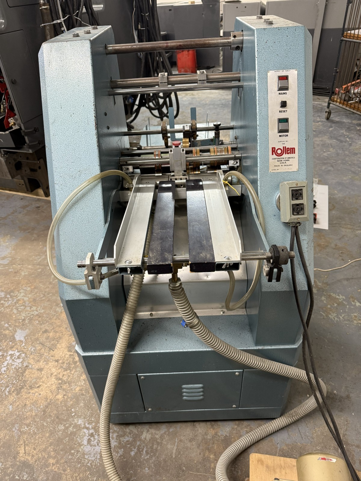 Rollem Auto4 Creaser and Numbering Machine