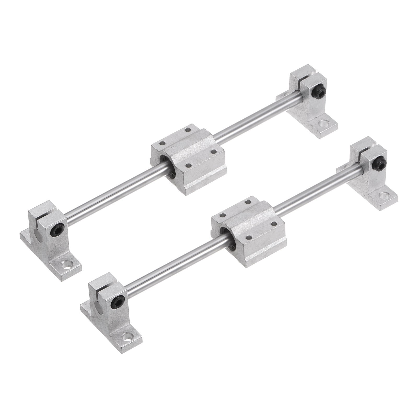 2pcs Linear Motion Rods 8mmx360mm Round Shaft Guide for 3D Printer DIY