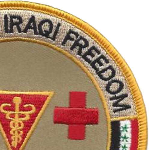 Medical Japan Patch Iraq Oif H8