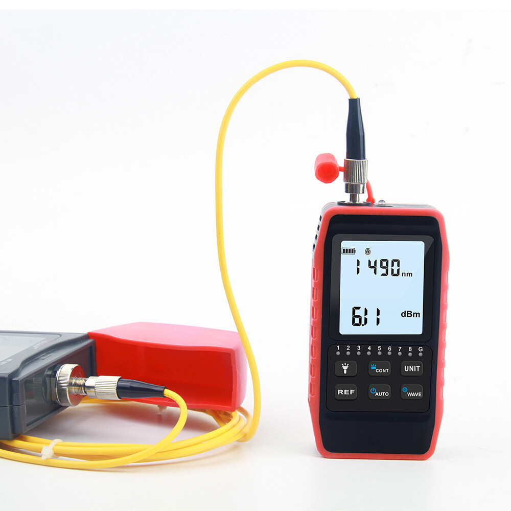 Optical Power Meter NF-908 Fiber Tester Visual Fault Locator Network Cable Test