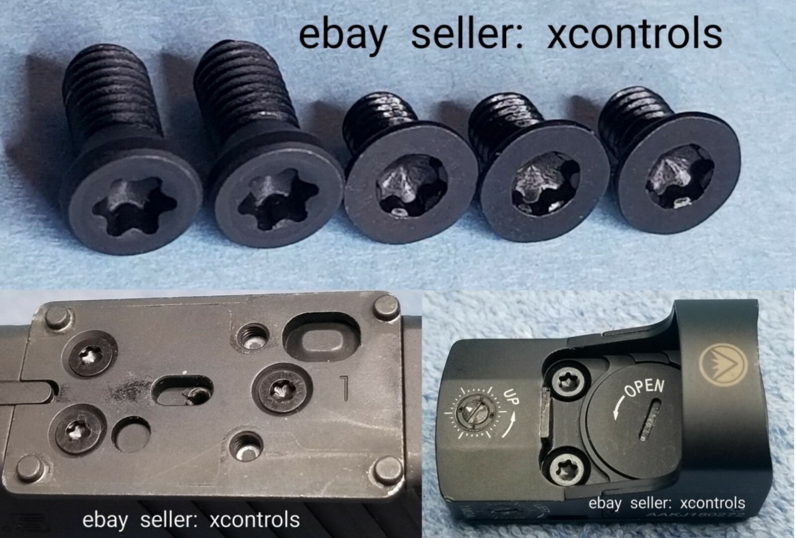 Vortex Viper - Burris FF3 mounting screws / Springfield Armory XDM OSP