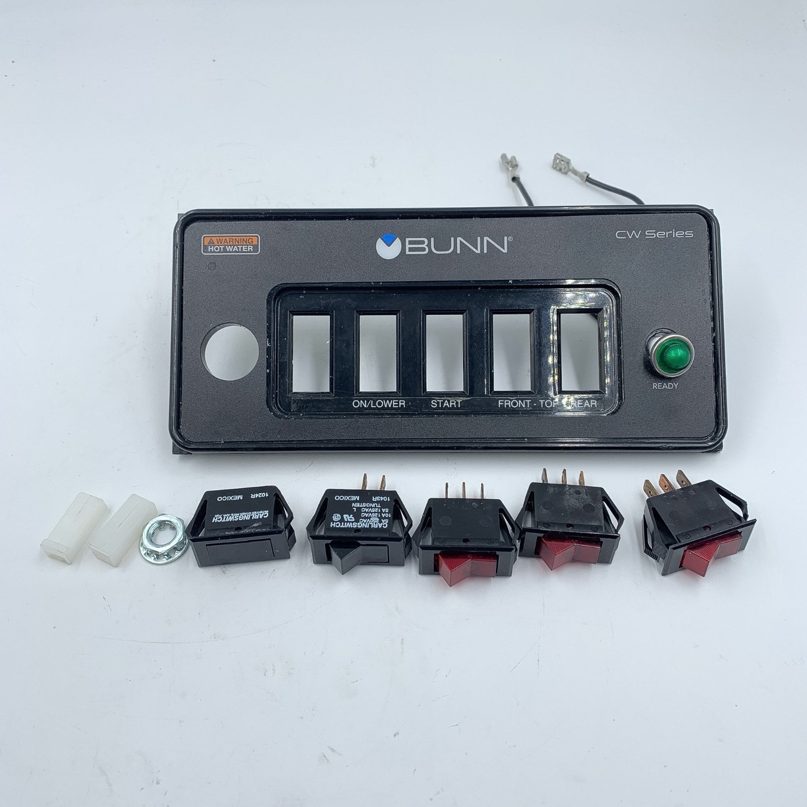 Bunn CW Series Switch Cover w/ Switches Ready Light CWT-153