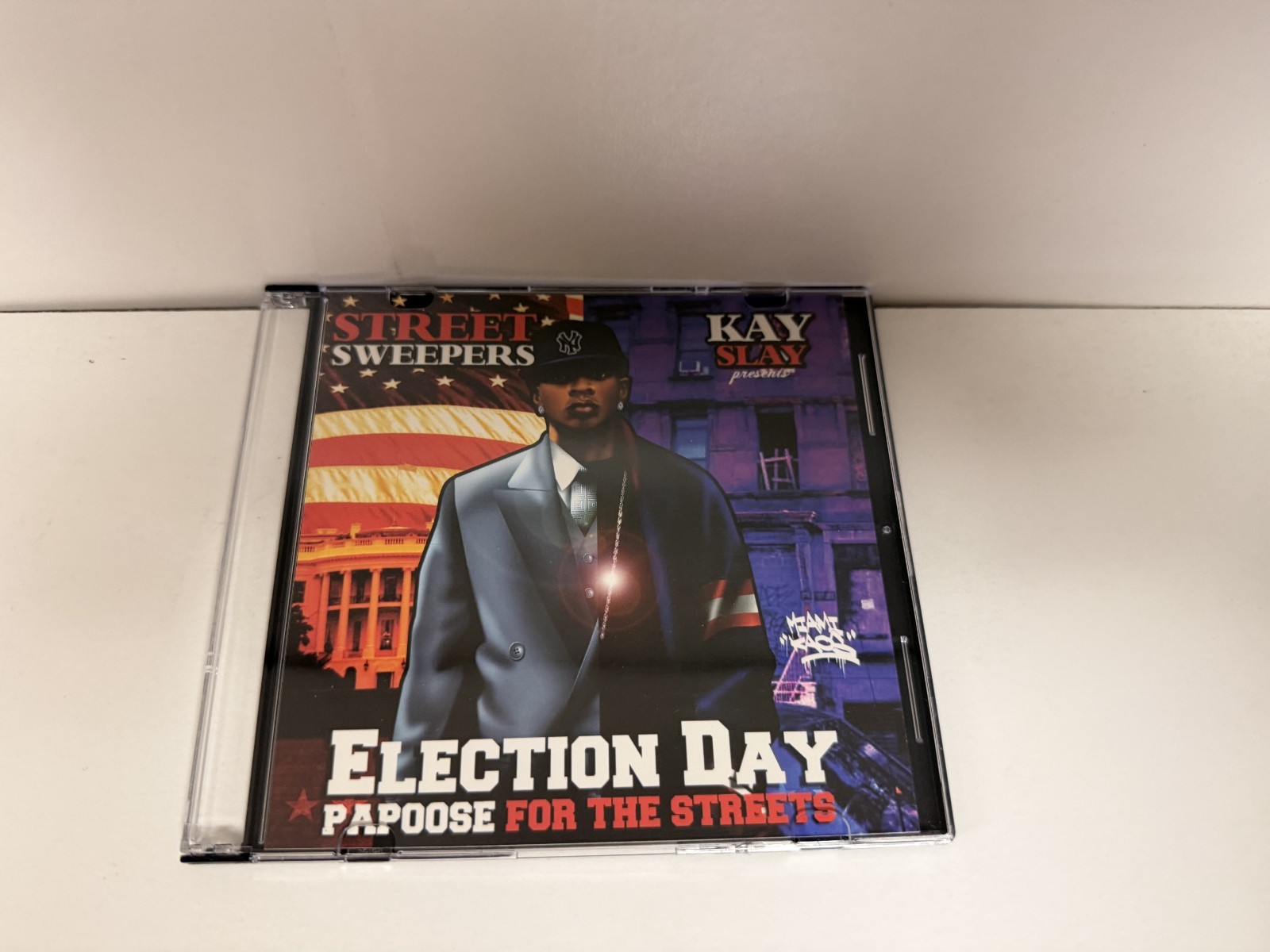 DJ KAYSLAY PAPOOSE ELECTION DAY FOR THE STREETS NYC MIXTAPE MIX CD PROMO RARE