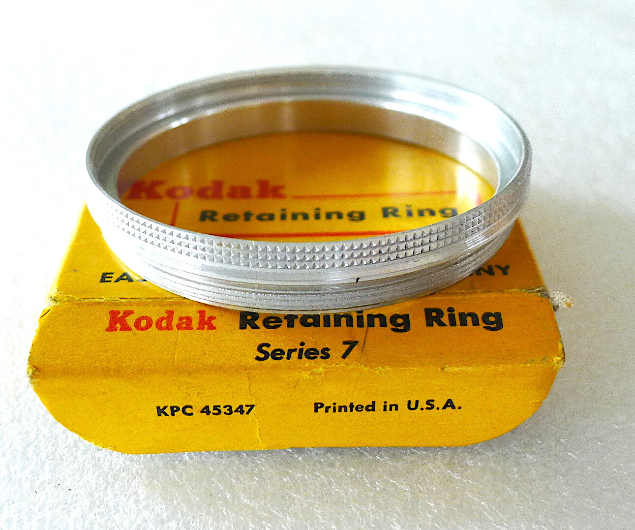 Kodak Series 7 Retaining Ring - Silver Series VII - NEW