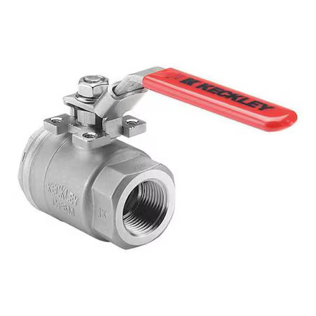 Keckley Bvs2mffssrgsl-075 3/4" Mnpt X Fnpt Stainless Steel Ball Valve Inline