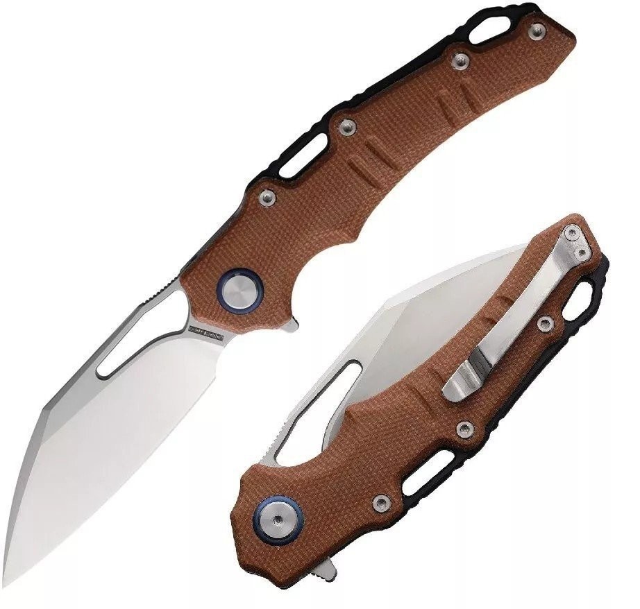 Rough Ryder Folding Knife D2 Tool Steel Blade Micarta Handle - RR2611 BF018247