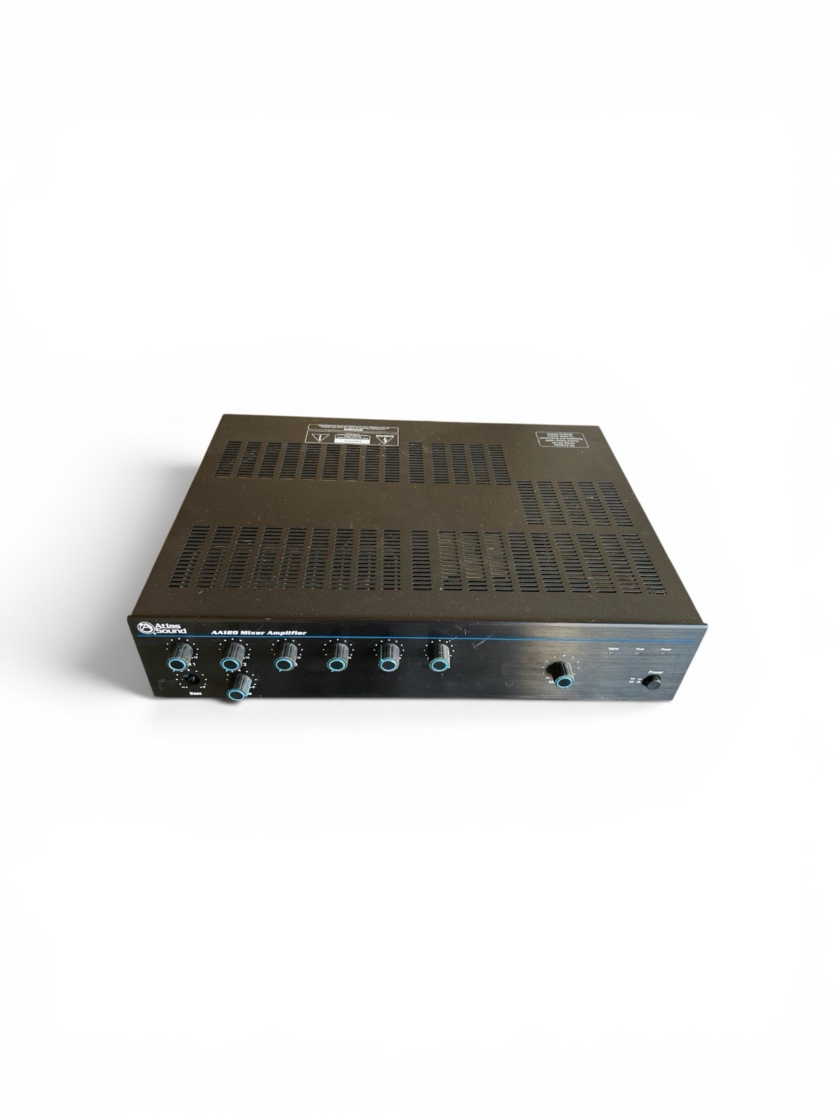 Atlas Sound AA120 6-Input Channel Mixer Amplifier 120W - Used, Good