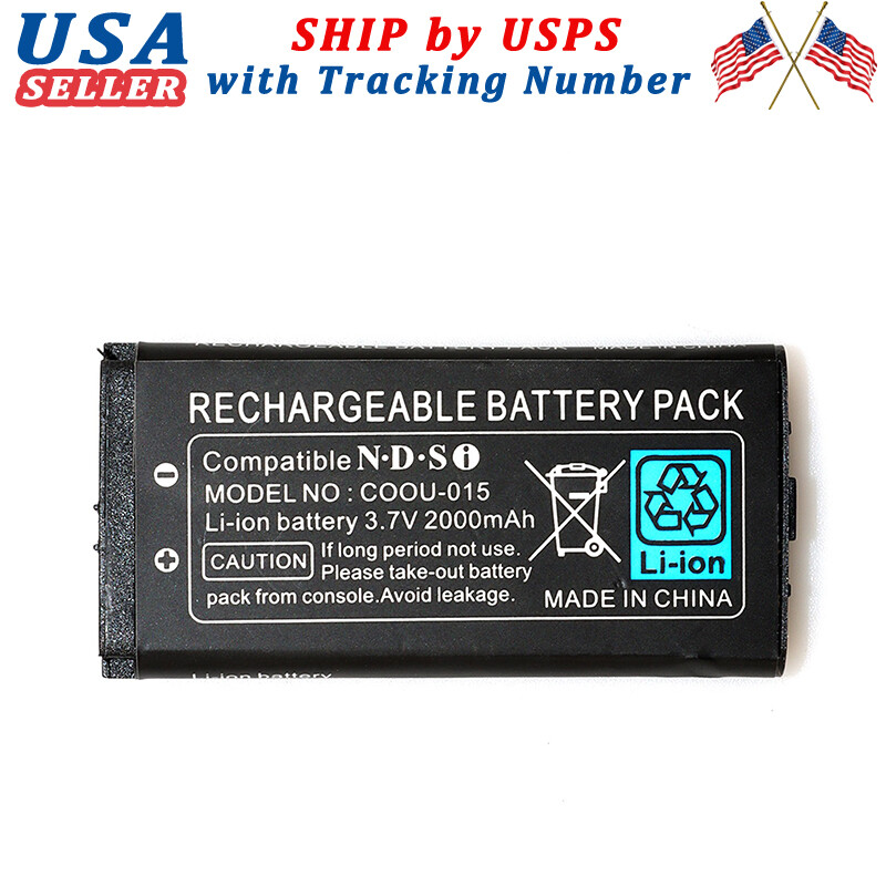 New TWL-003 TWL-001 Battery For Nintendo DSi //NDSiL By Mars Devices For NDSi