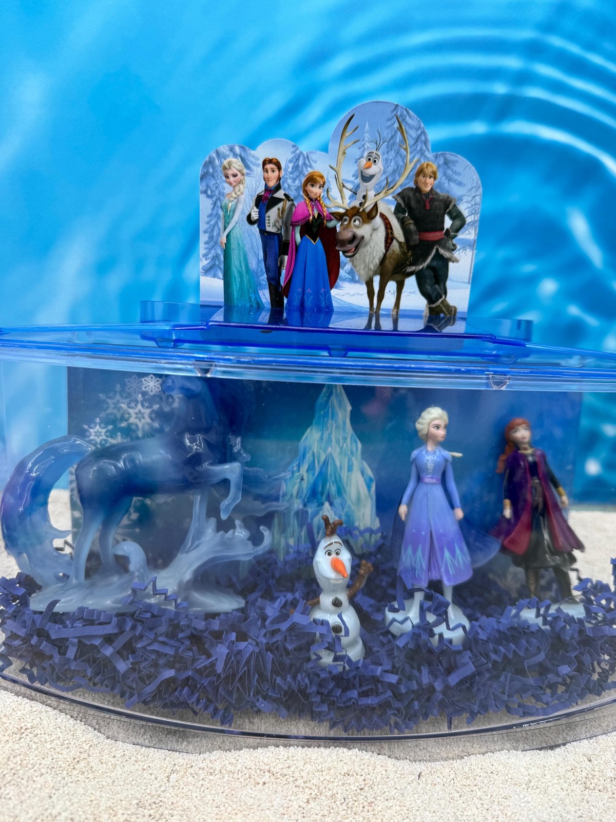 Frozen Complete Betta Set Tank & Characters Included