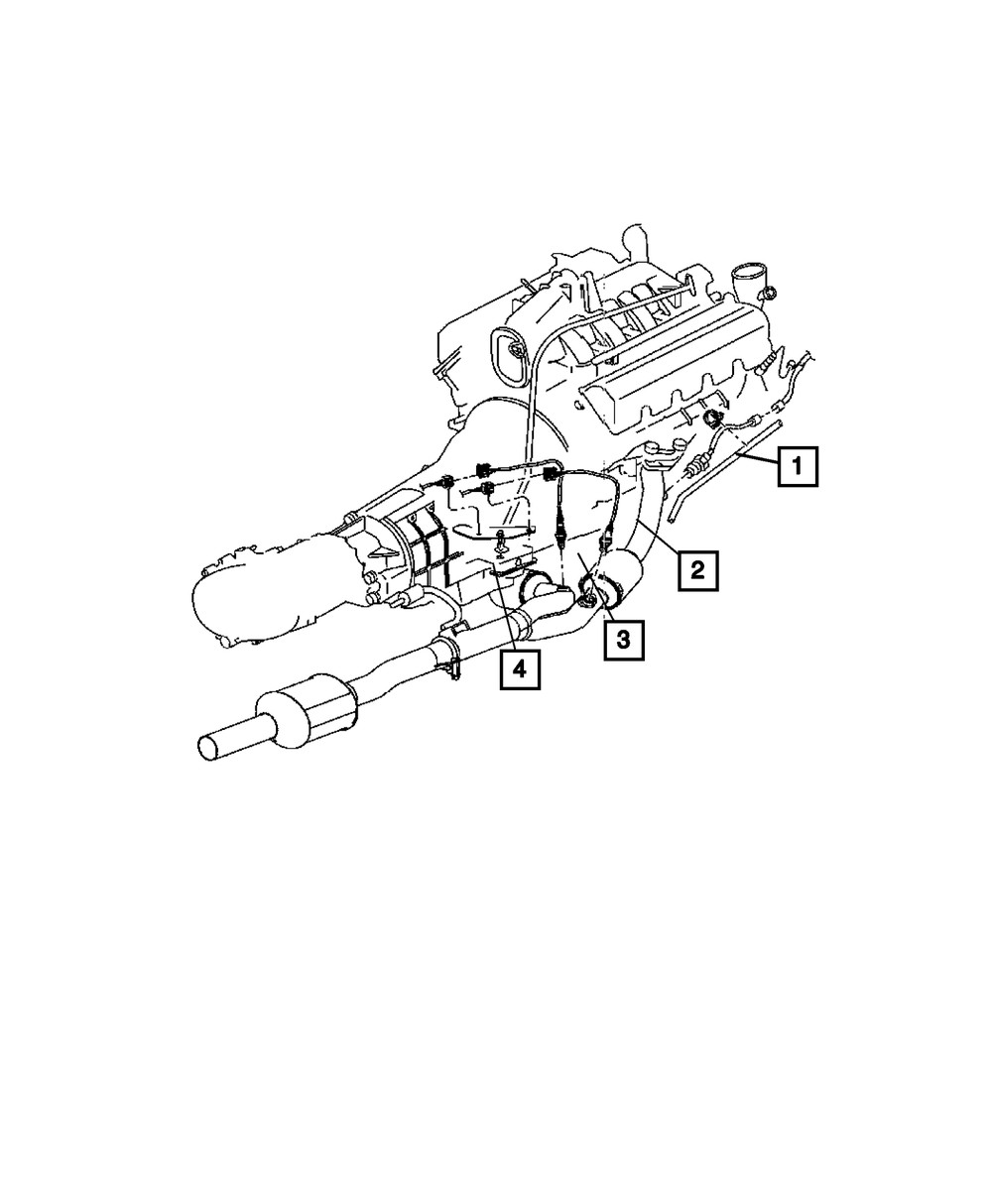 Genuine Mopar Oxygen Sensor 56044581AA