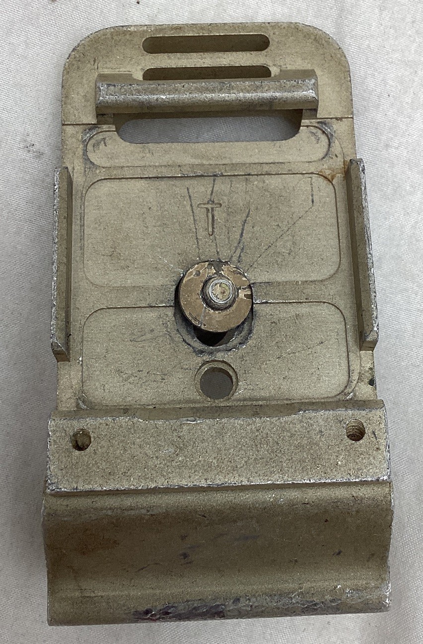 US Army Tan NOROTOS A1-39076D NVG Mounting Bracket Plate Shroud ACH Helmet Screw