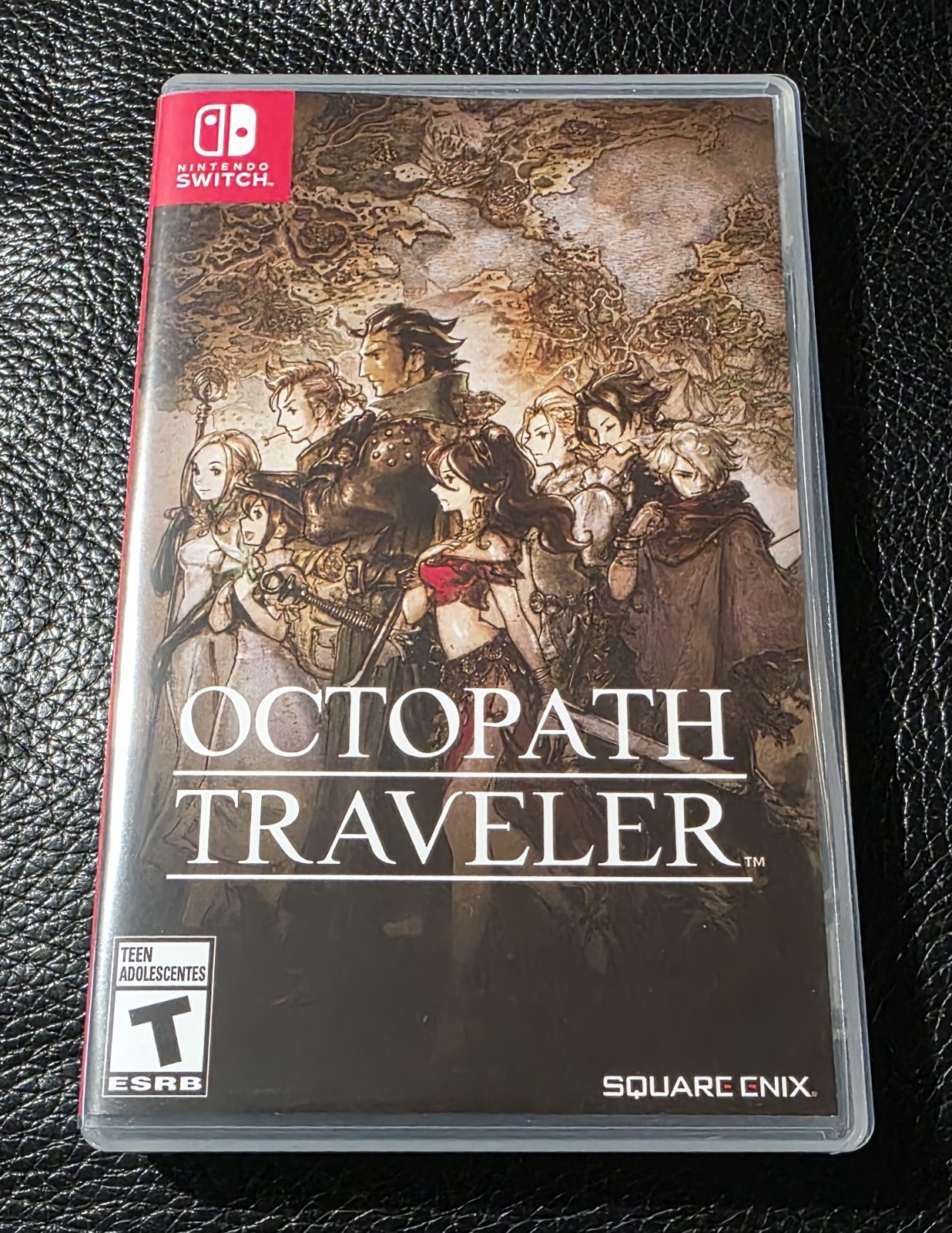 Replacement Case (NO GAME) Nintendo Switch Octopath Traveler