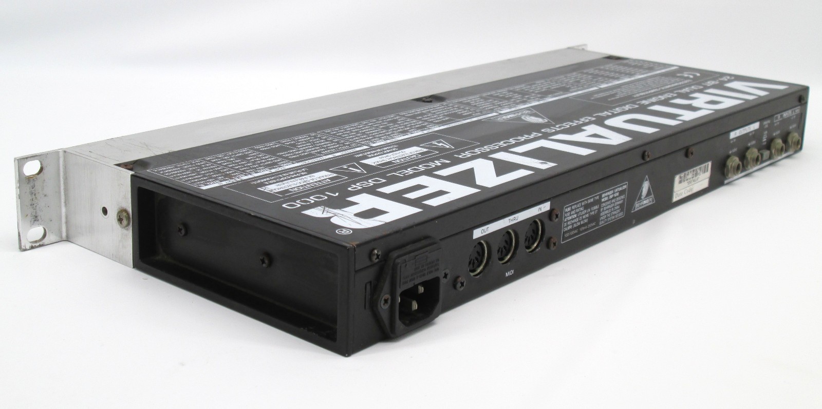 Behringer DSP1000 Virtualizer 24-Bit Dual Engine Digital Effects Processor