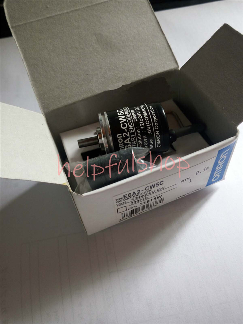 1PCS NEW In Box OMRON Rotary Encoder E6A2-CW3C 200P/R E6A2CW3C