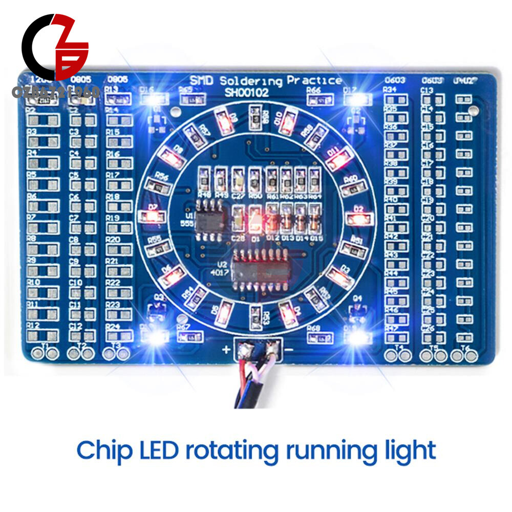 Soldering Practice SMD Circuit Board kit LED Electronics Project DIY kit SMT PCB