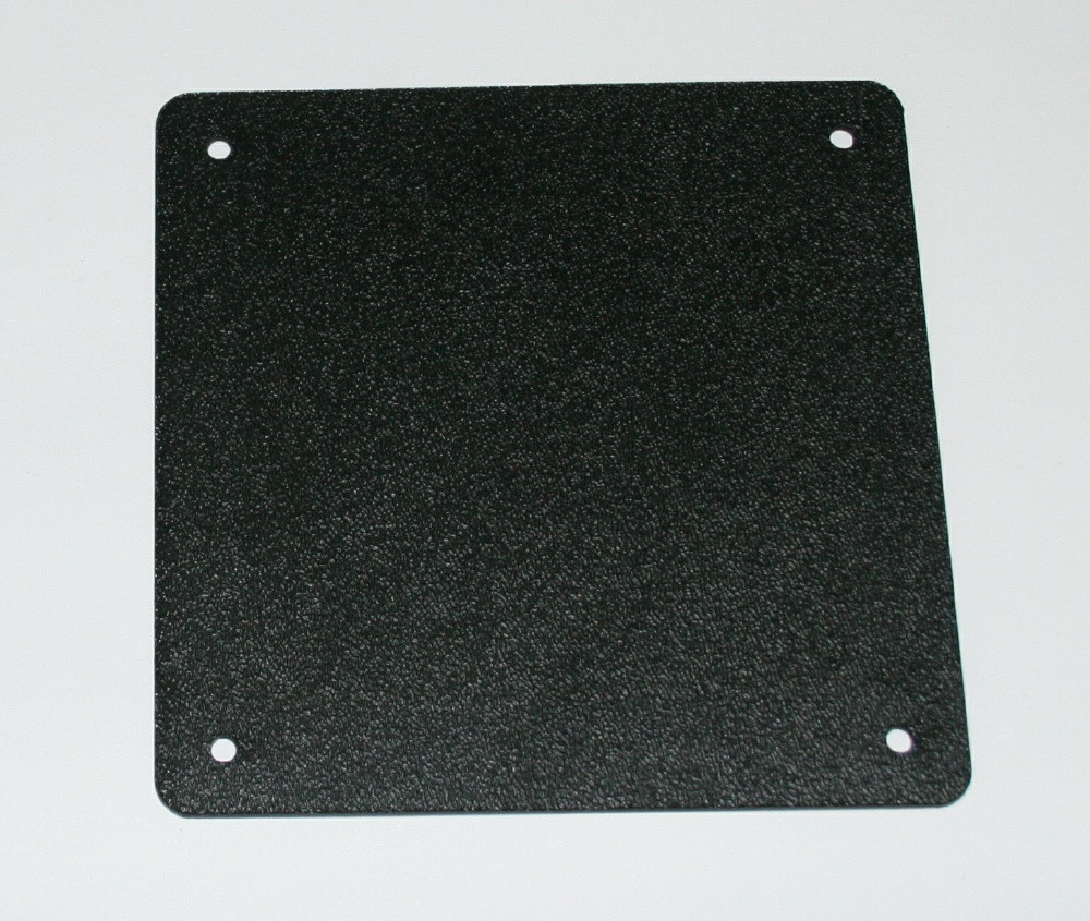 Computer Fan Blank Plate, For 140mm Fan, 4 mounting screws, FREE USA Shipping!