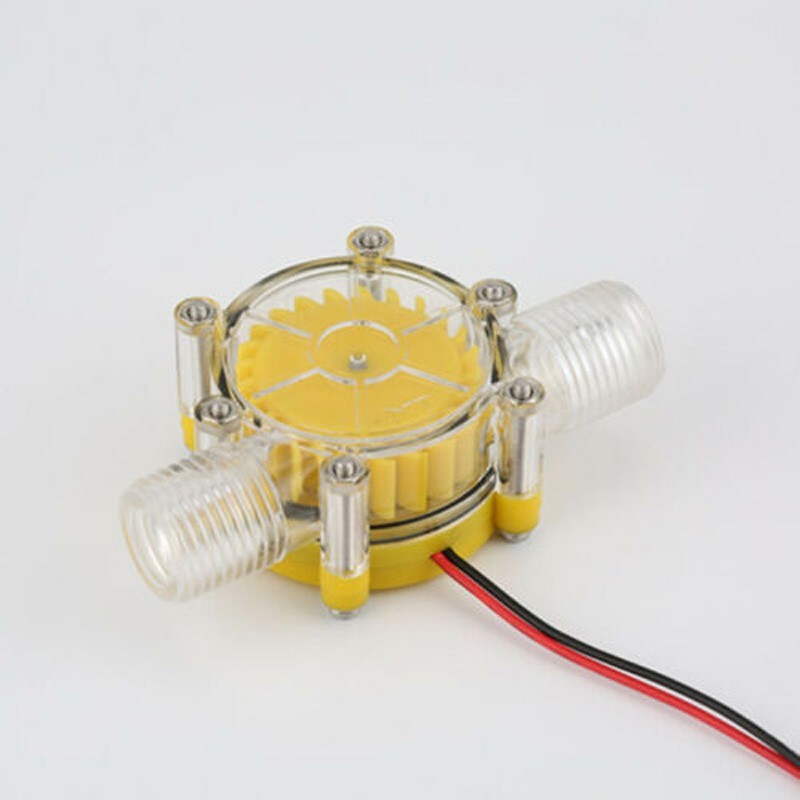 DC 12V Water Turbine Generator Water Micro-hydro Power DIY Charging Tools New