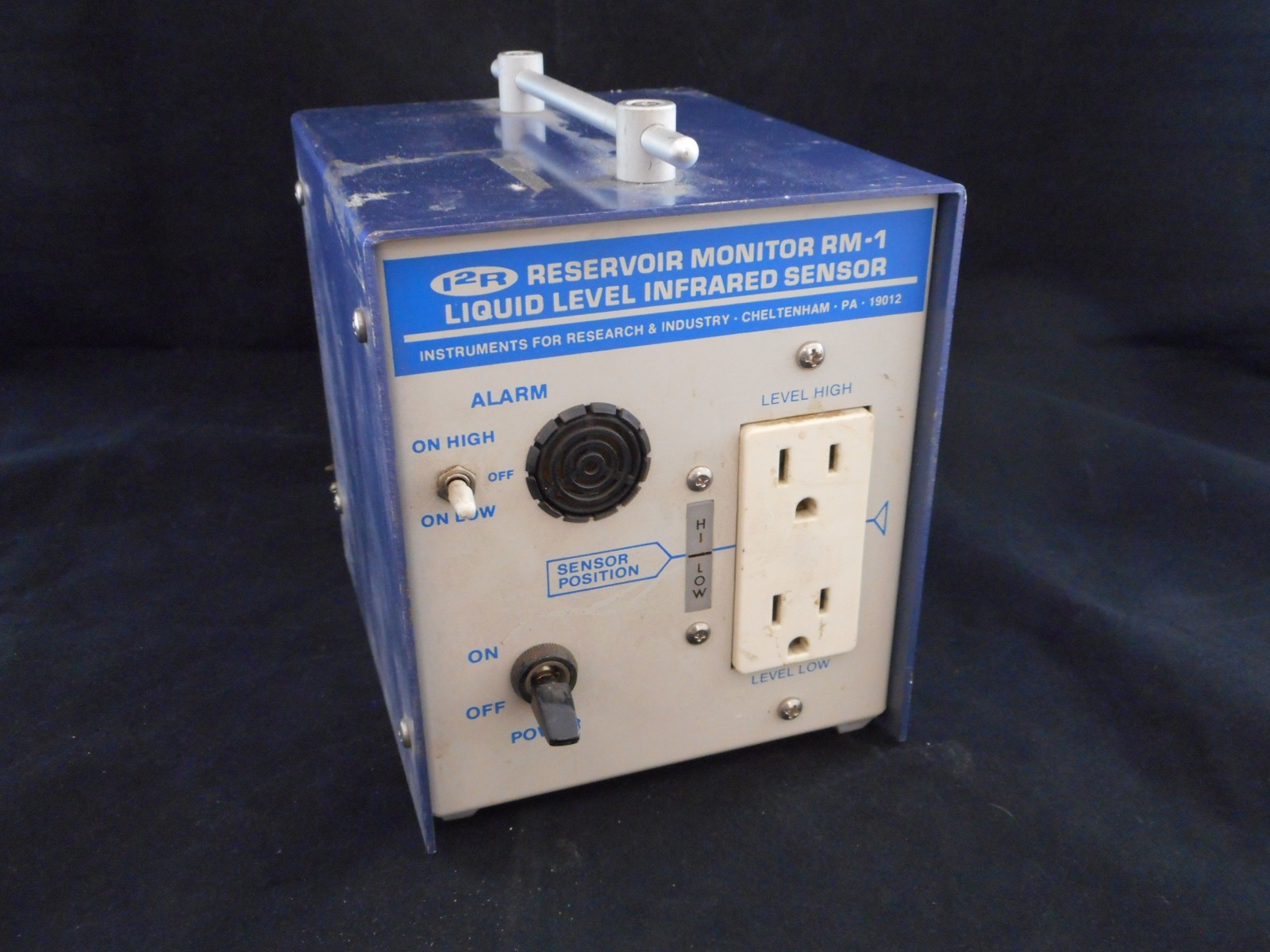 I2R Reservoir Monitor Liquid Level Infrared Sensor High/Low Alarm & Oper Delay