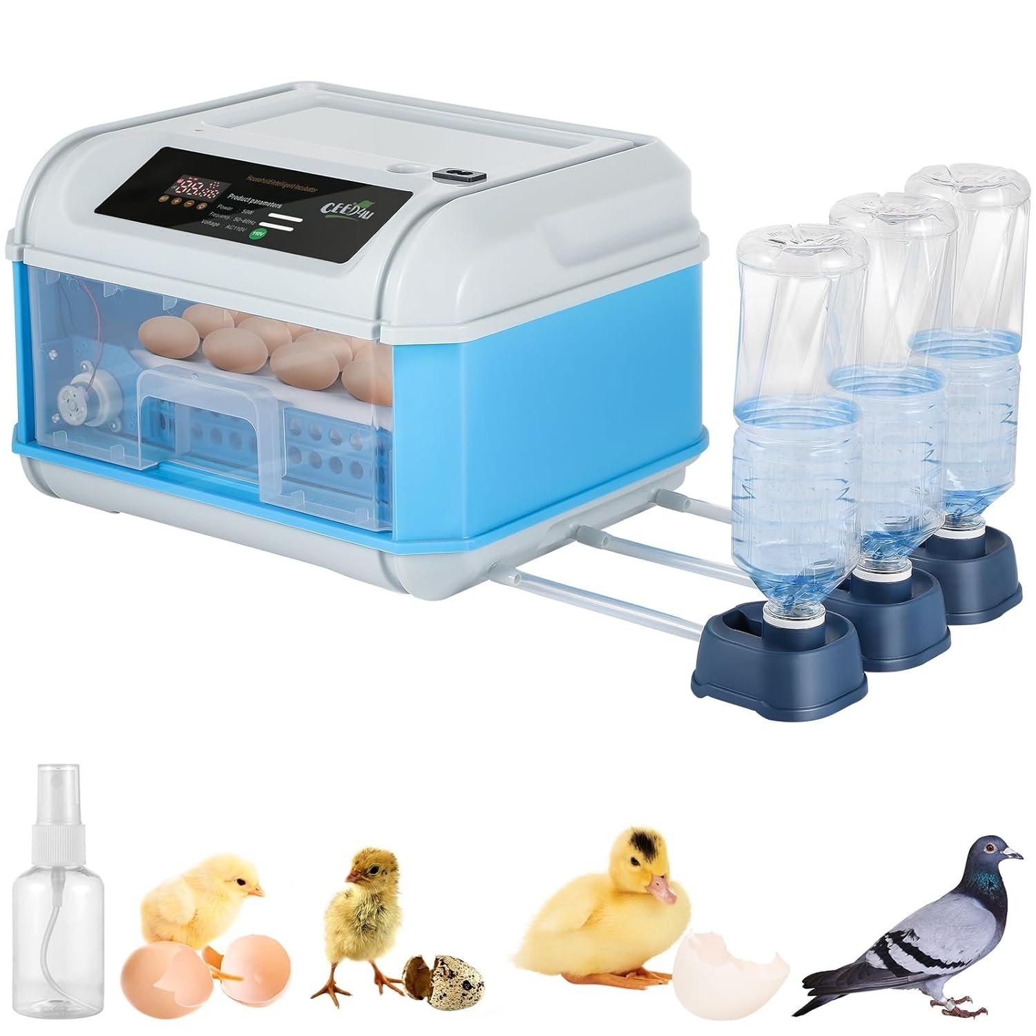 Fully Automatic Intelligent Breeding of Chicken Duck Goose Egg and Egg Hatching