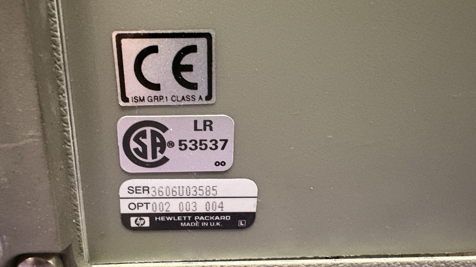 HP/Agilent 37732A Telecom/Datacom Analyzer