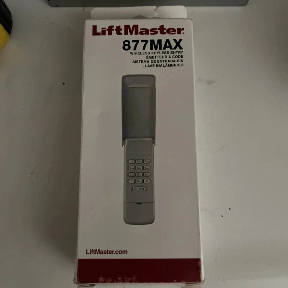 Liftmaster 877MAX Universal Keyless Wireless Entry Keypad - FREE SHIPPING