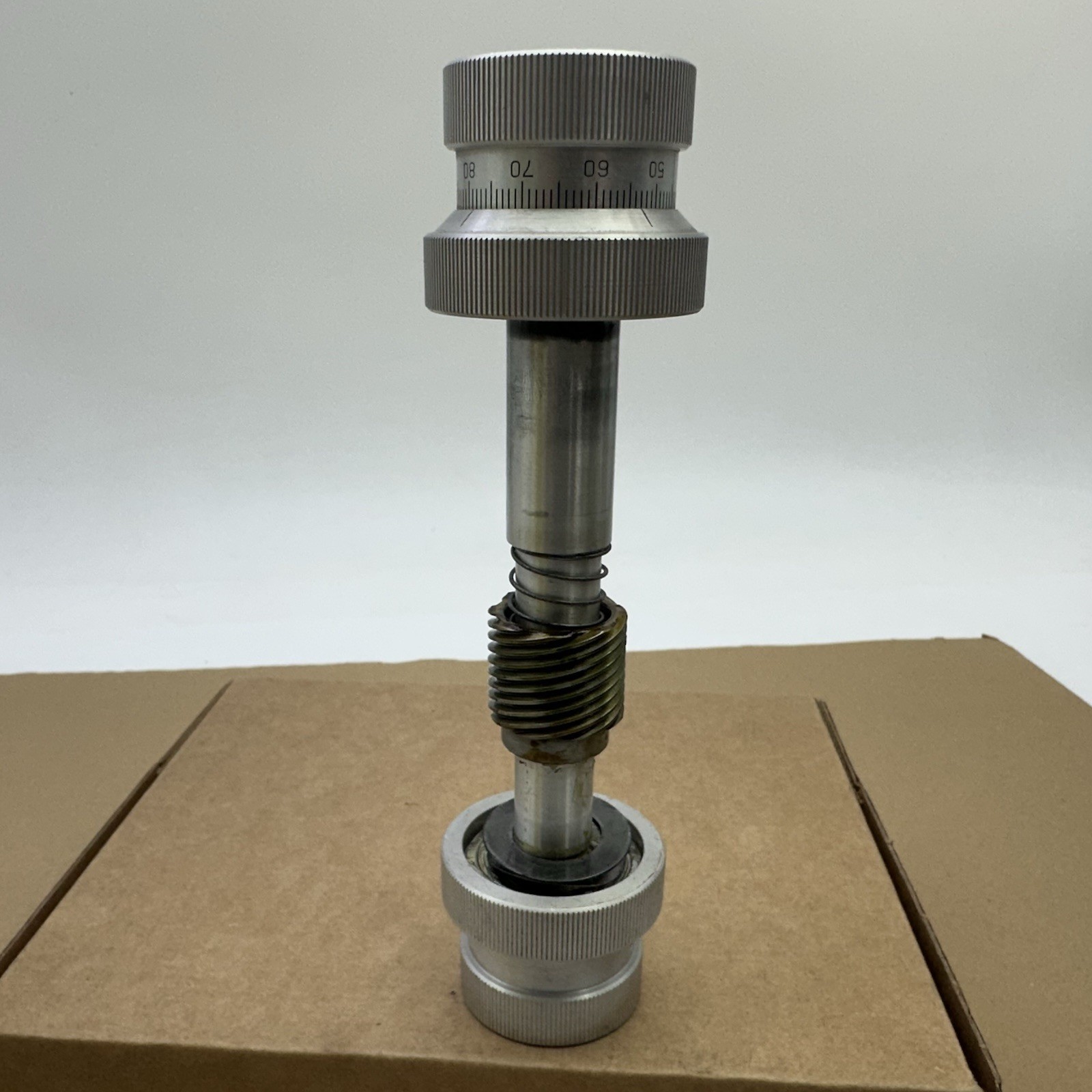 Bausch & Lomb Complete Height Adjustment Spindle + Knobs for Balplan Microscope