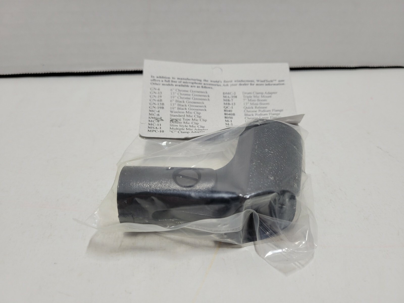 Windtech MC-6 Standard Microphone Stand Clip 5/8"-27 Thread