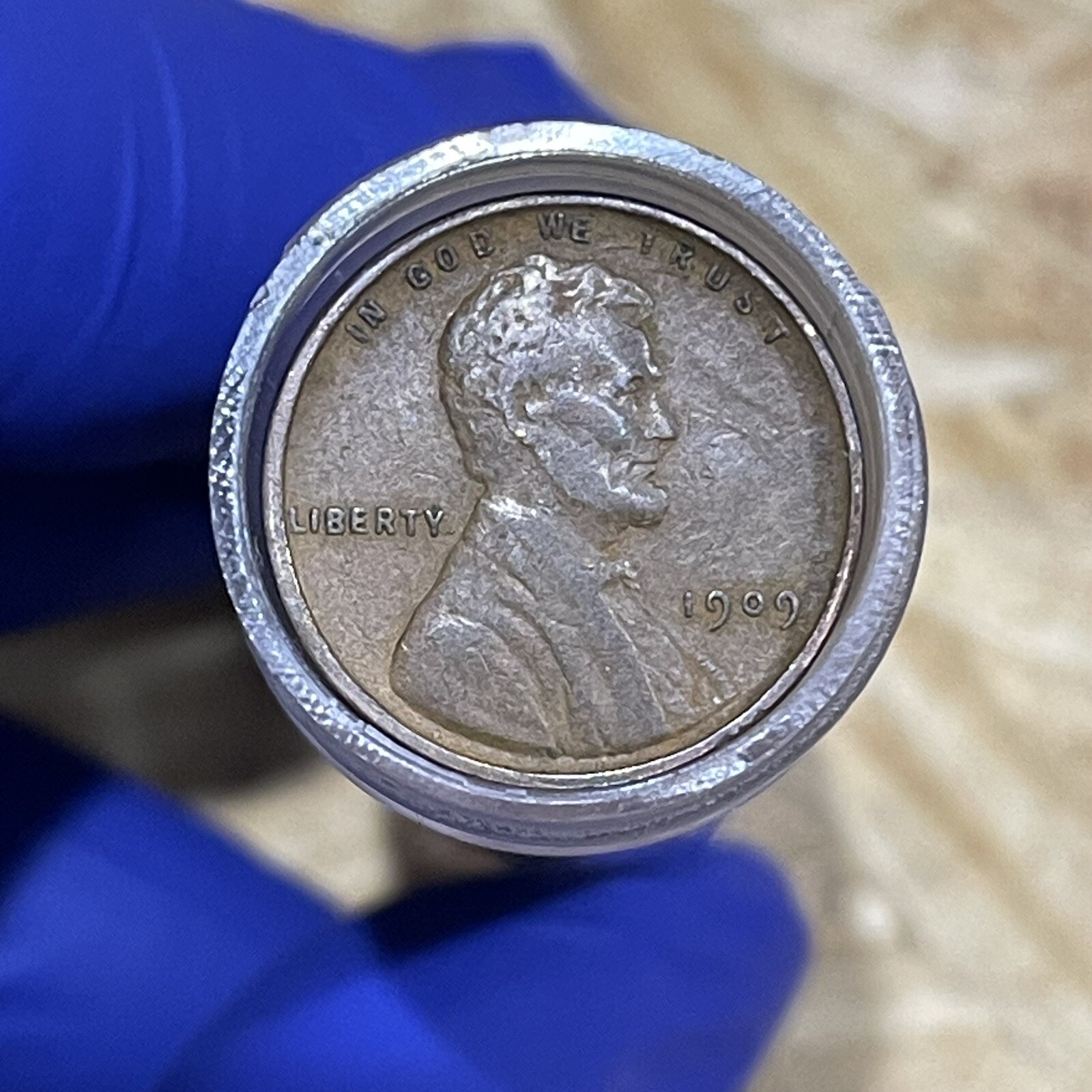 1909 P Lincoln Wheat  Cent Collectible Coin (CIRCULATED)