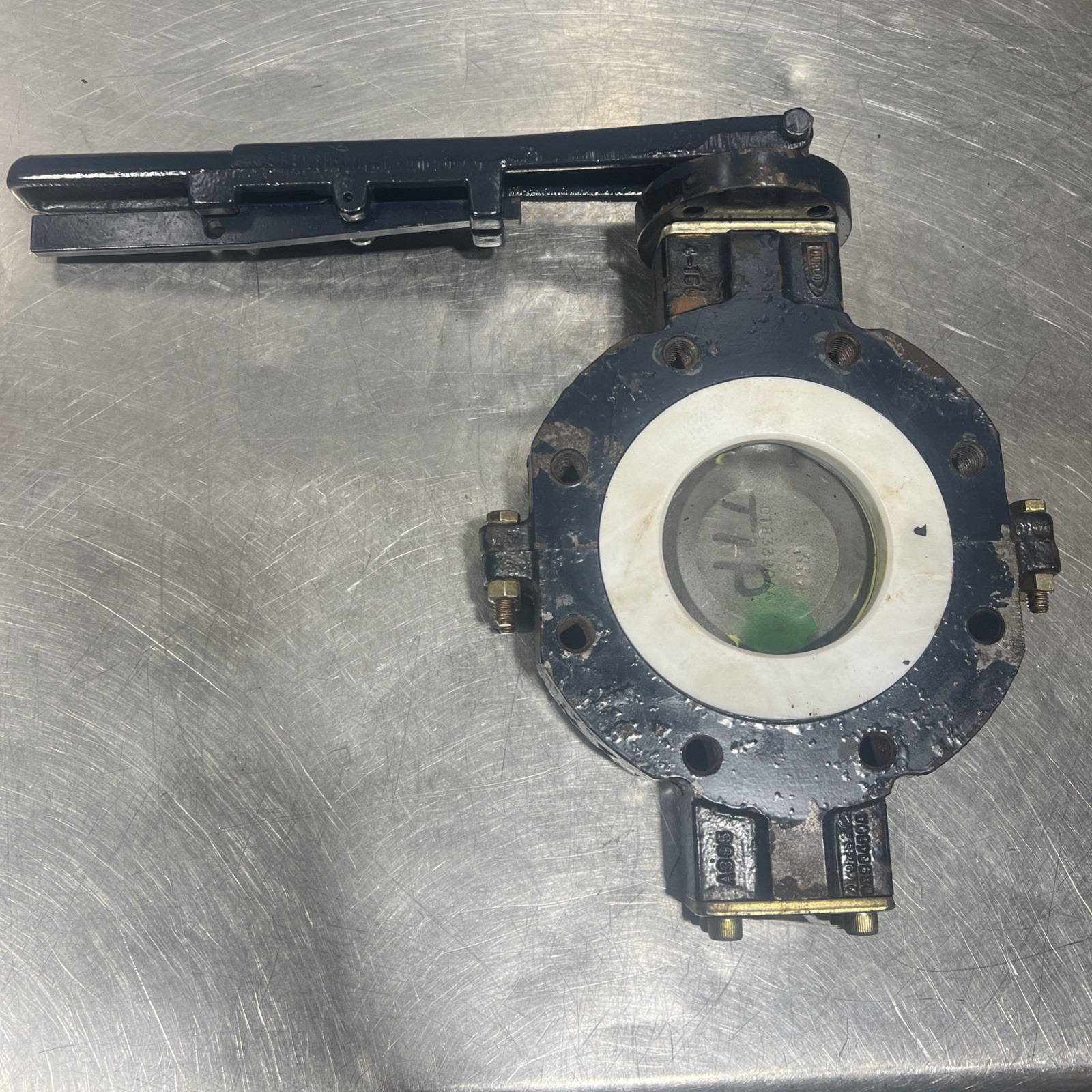 Durco / Flowserve Butterfly Valve BTL 489V Nos Surplus