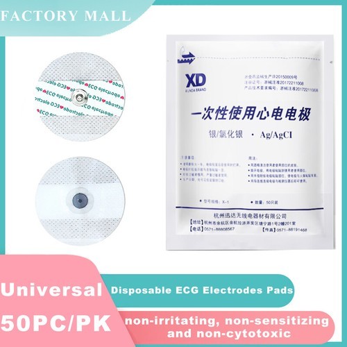 Electrode Replacement Pads for Portable ECG EKG Heart Monitor