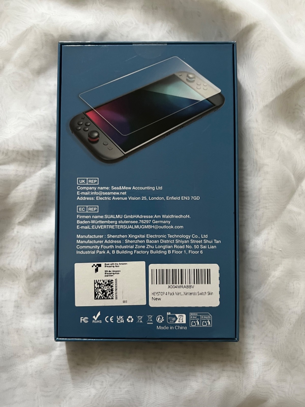 HeysTop HD Screen Protector for Switch 2 (4 Pack) New- Never Opened