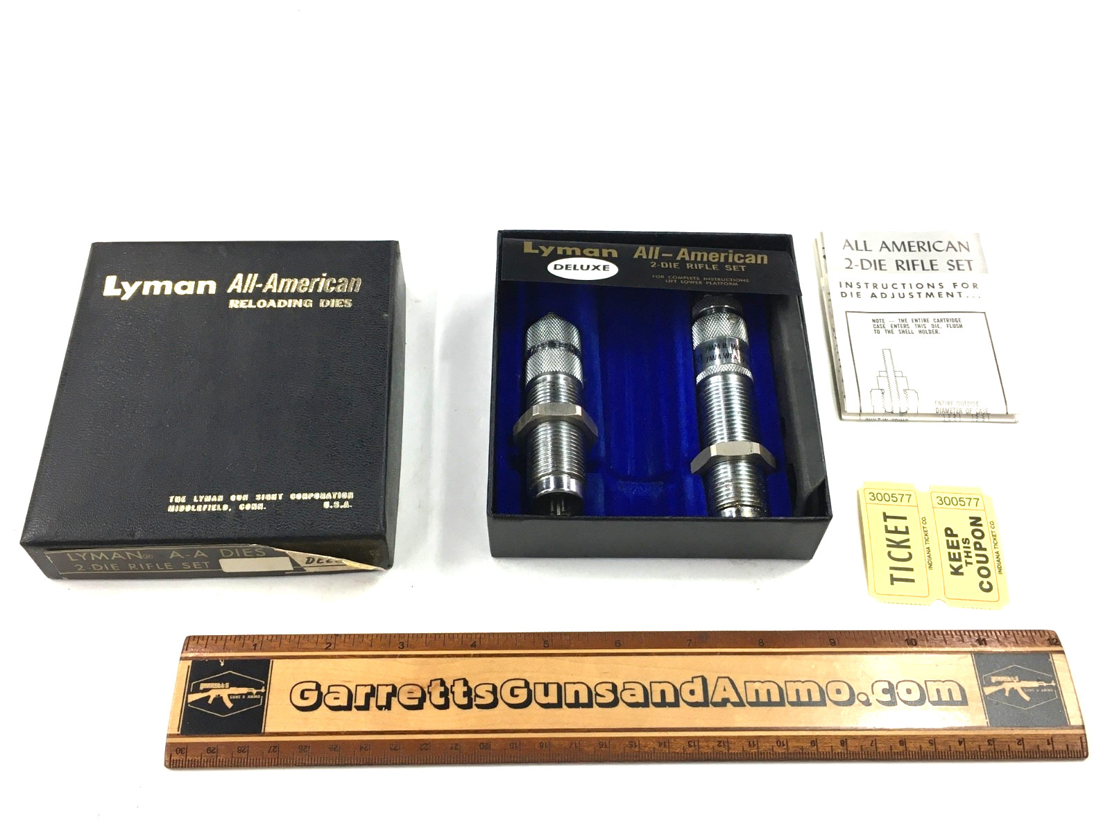 Factory Lyman 7mm Remington Magnum Rem Mag reloading dies 2 die set 300577