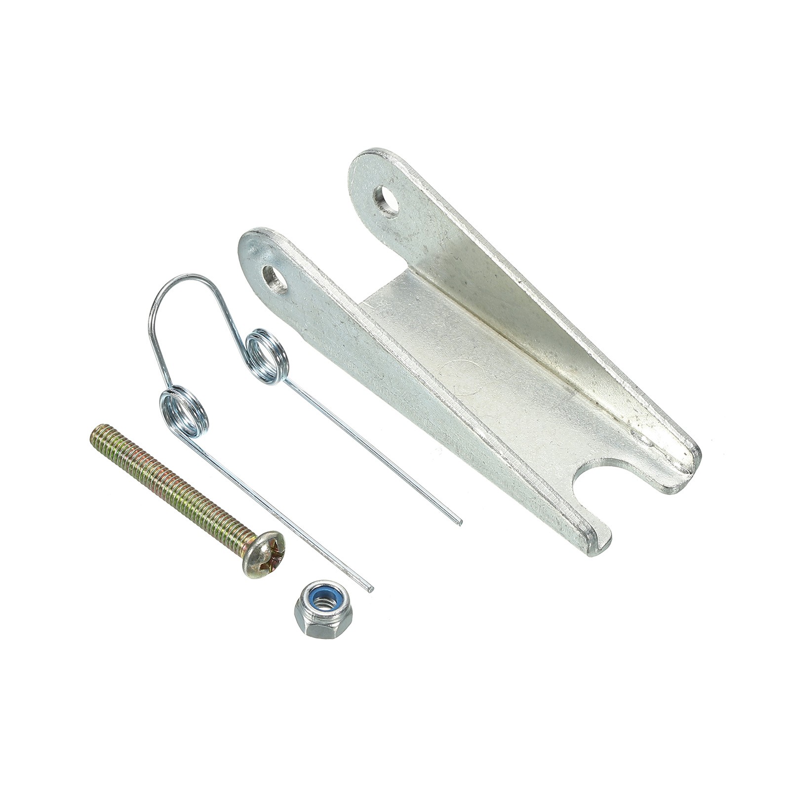 4 Sets 2.5" Hook Safety Latch Kit Metal Towing Hitch Replacement Silver