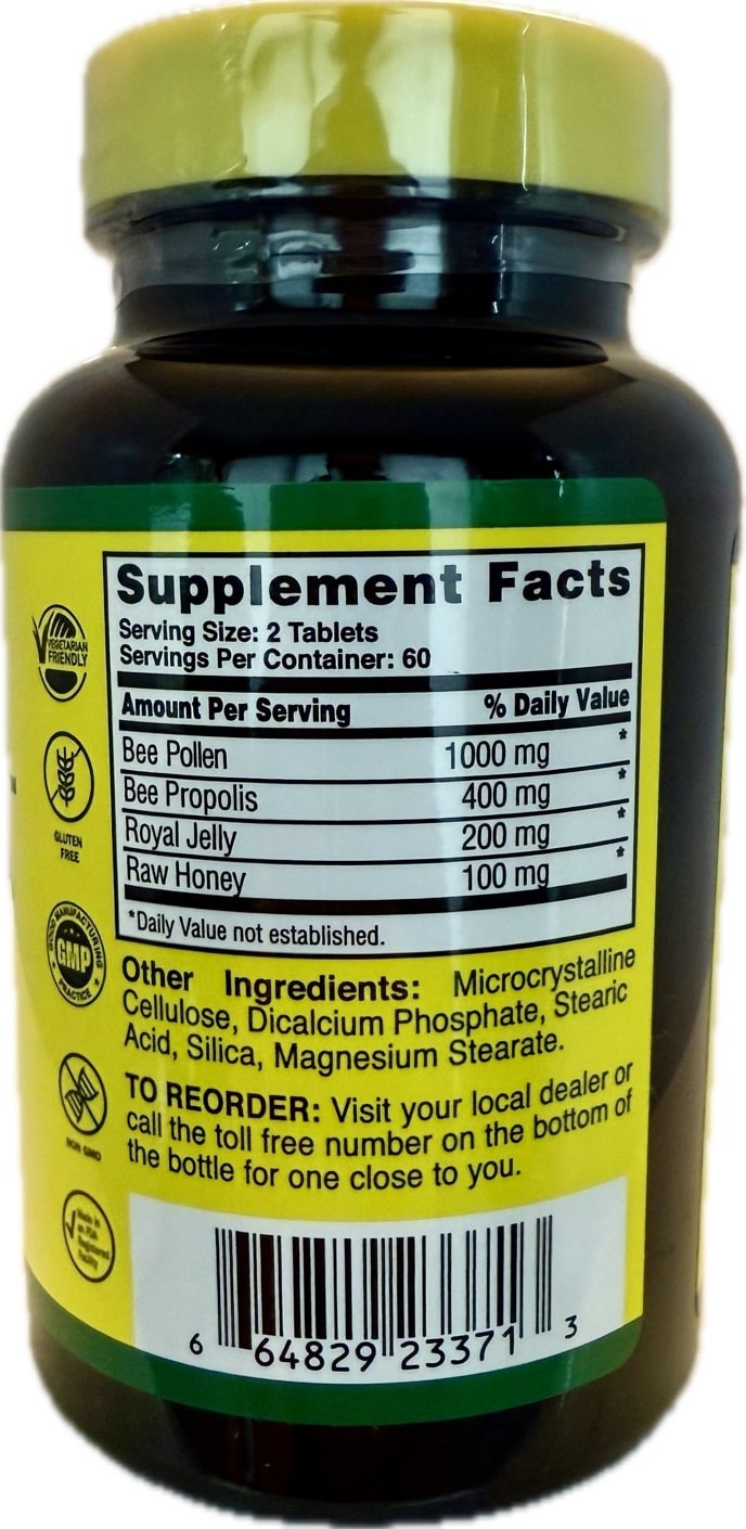 Nature Cure Bee Caps - 120 Caplet