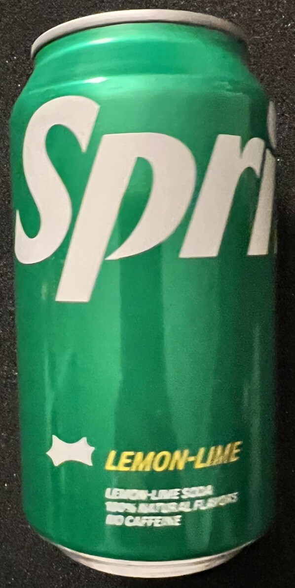 RARE factory error empty unopened SPRITE can August 2024 A Product Of Coca Cola