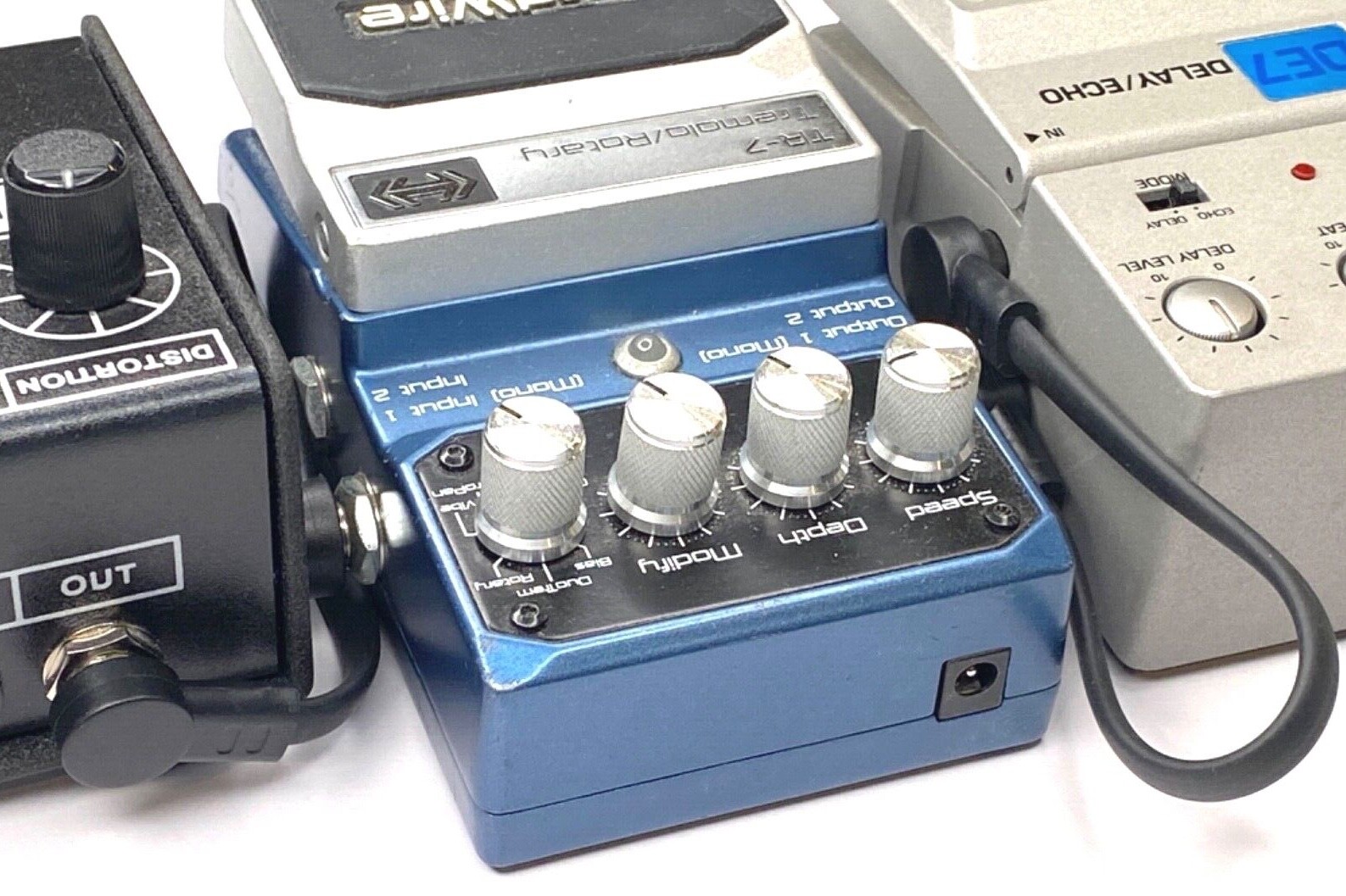 Kurrent Electric Flat Low Profile C Shape Guitar Effects Pedal Patch Cables