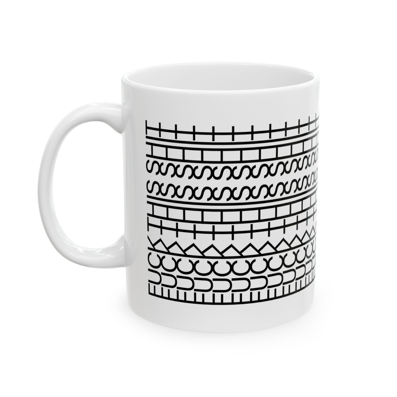FuckThisShit Mug Hidden Swear Message Mug Funny Gift for Coworker