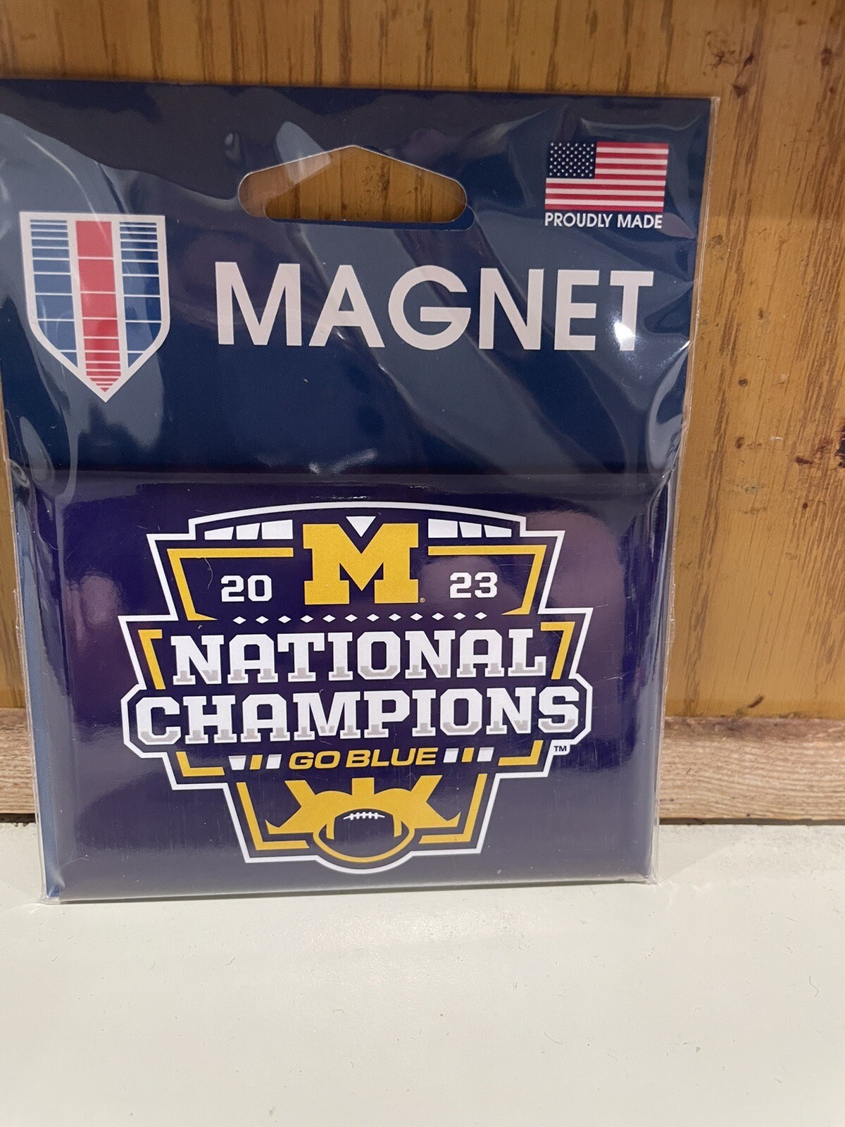 Michigan Wolverines Magnet 🔥🔥national Champions 🔥🔥NCAA 2x3