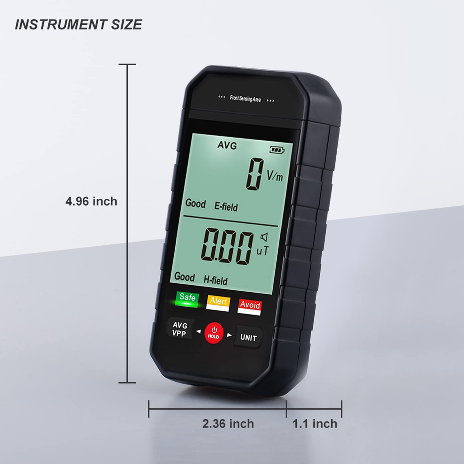 Sanpyl EMF Meter Electromagnetic Field Detector Digital LCD Handheld