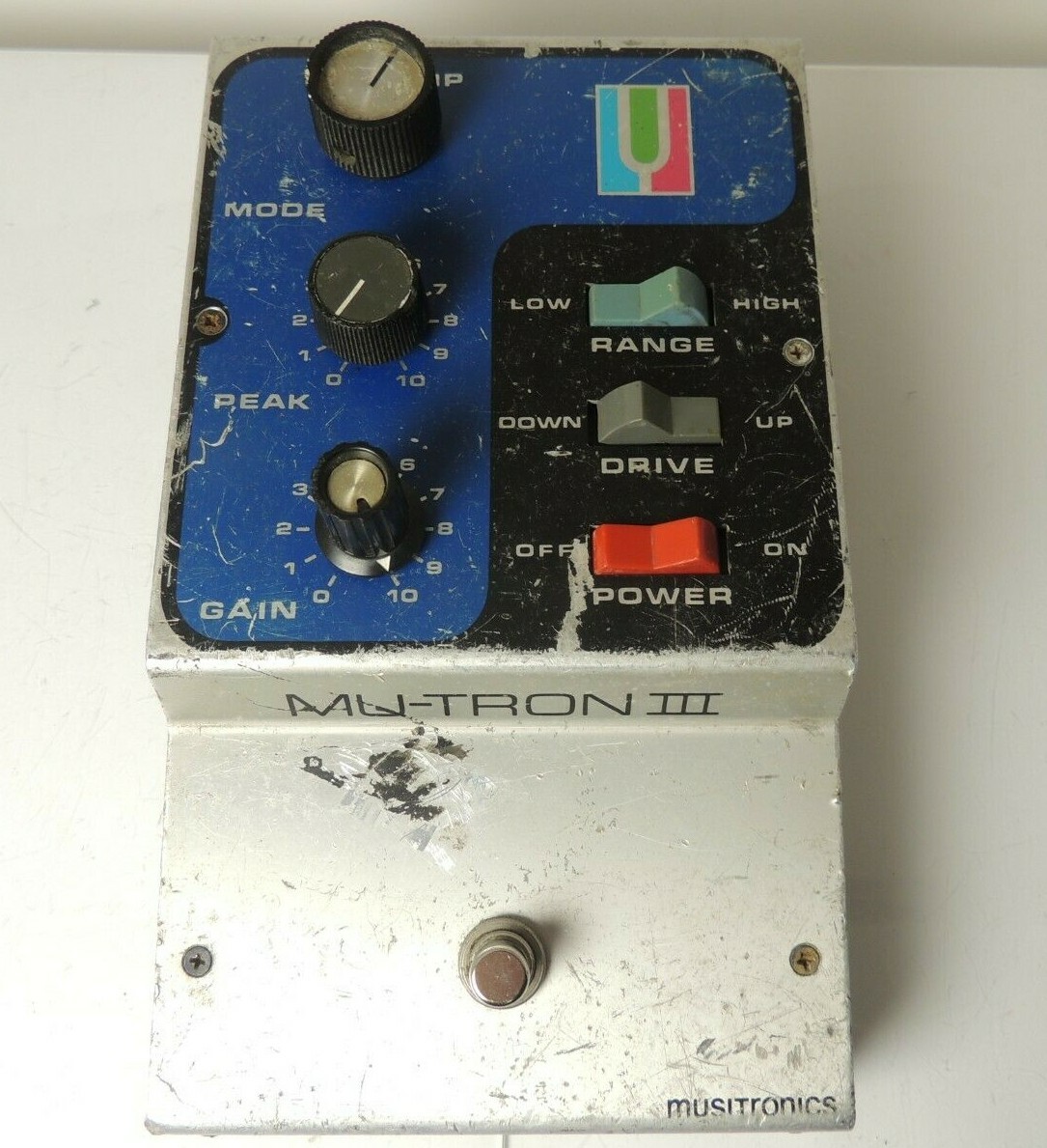 Vintage Mu-Tron III Envelope Filter Auto Wah Effects Pedal Musitronics Original
