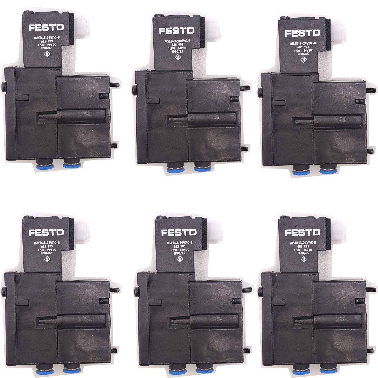 6X M2.184.1111/05 Solenoid Valve MEBH-4/2-QS-4-SA Heidelberg SM102 CD102 SM74