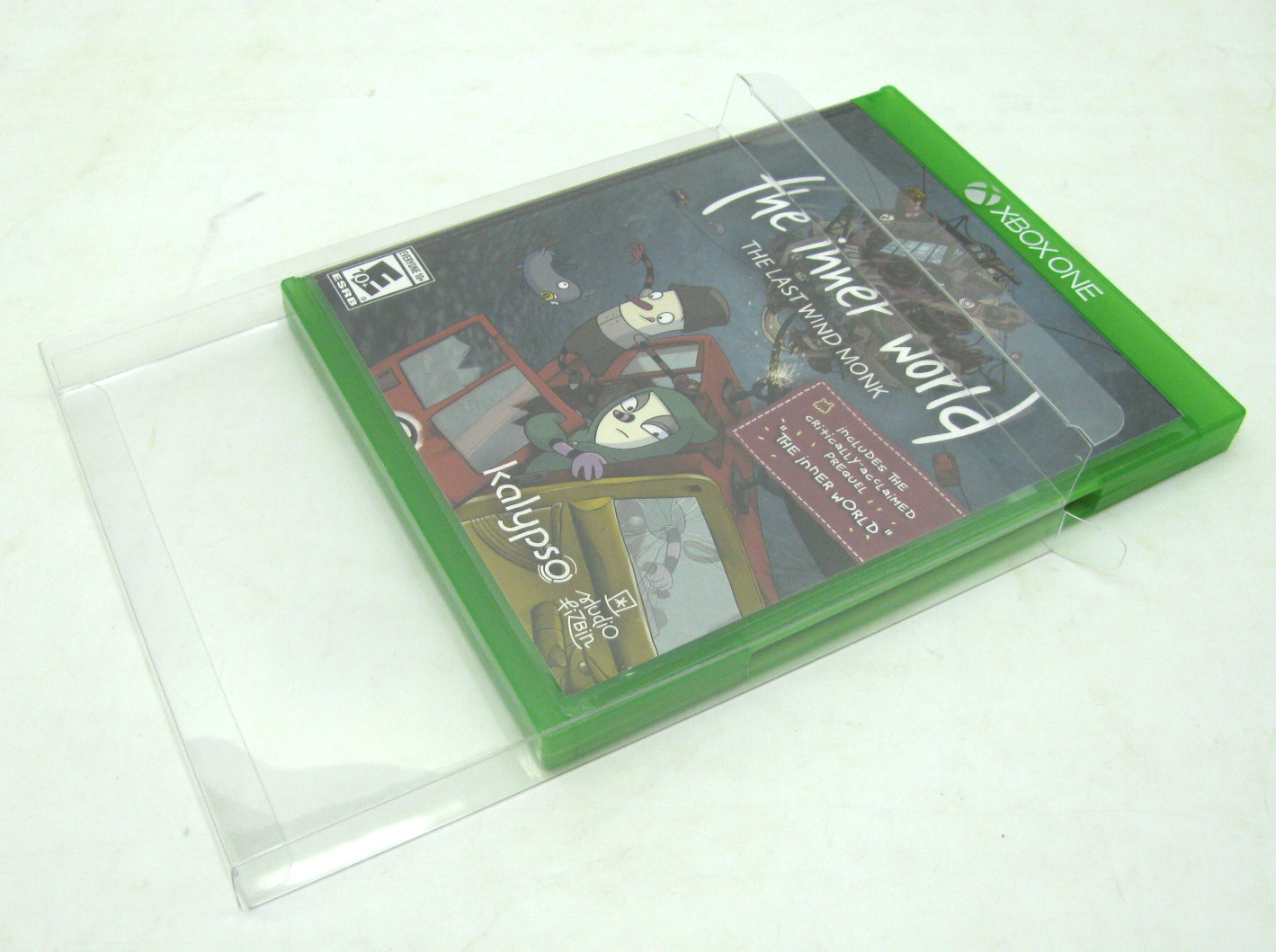 10X MICROSOFT XBOX ONE CIB GAME -CLEAR PLASTIC PROTECTIVE BOX PROTECTORS CASE