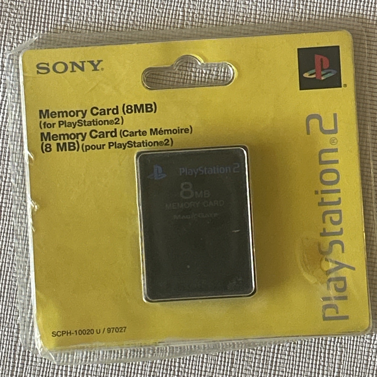 Sealed Sony PlayStation 2 8MB Memory Card - 2000 - SCPH-10020 New Rare
